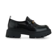 Sort Skinn Jack Combo Loafer