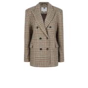 Multifarget Glencheck Resirkulert Ullblanding Blazer