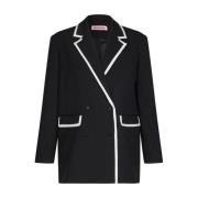 Elegant Svart Falippa Blazer