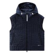 Melton Blue Polstret Vest