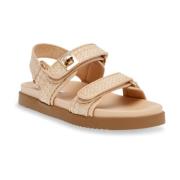 Beige Steve Madden Mona Sandal Sko