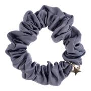 Satin Scrunchie Stålblå