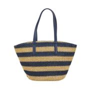 Straw Sommer Tote Bag