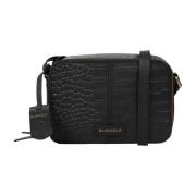 Burkely Cool Colbie Box Bag Mellomstor Skinnveske Svart