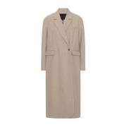 Klassisk Wanda Coat - Sand