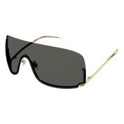 Gold/Dark Grey Sunglasses