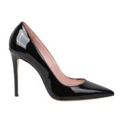 Stiletto Pumps med Høyglans Finish