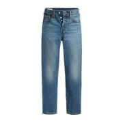 Vintage-inspirerte Cropped Jeans