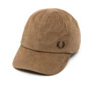 Brun Cord Baseball Cap