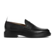 Sorte Skinnloafers