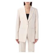 Hvit Avoriaz Blazer Jakke