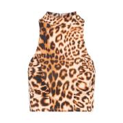 Animalier Halterneck Topp