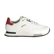 Hvit Polyester Sneaker for Menn