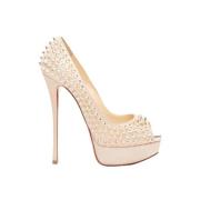 Pre-owned Metallisk skinn Christian Louboutin haeler