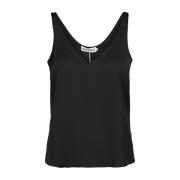 Brodert V-Hals Silke Tank Topp