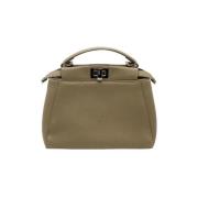 Pre-owned Grått skinn Fendi Peekaboo