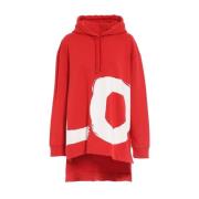 Rød Love Hooded Sweatshirt Aw23