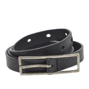 Pre-owned Leather belts