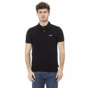 Trend Sort Bomulls Polo Skjorte