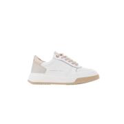 Hvit Nude Sneakers Elegant Stil