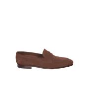 Beige Loafer Sko for Menn