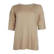 Beige Viscose Sweater