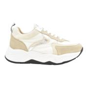 Beige Blonde Flate Sko Ss22