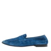 Pre-owned Suede flats