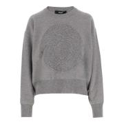 Ull Kasjmir Pullover Crew Neck Sweater