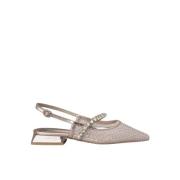 Crystal Mesh Flat Shoe