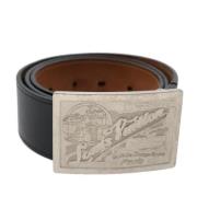 Pre-owned Leather belts