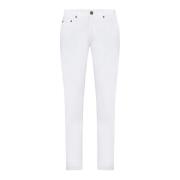 Hvit Denim Skinny Jeans