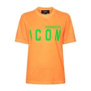 Fluorescerende Oransje Logo T-skjorter og Polos