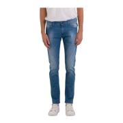 Skinny Fit Bomull Jeans Jondrill