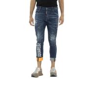 Edgy Biker Jeans