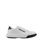 Hvite Bumper Sneakers med Logo