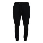 Sorte Sport Ull Sweatpants