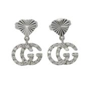 Pre-owned White Gold earrings