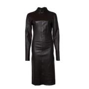 Pre-owned Leather dresses