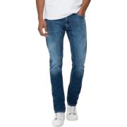 Mørk Blå Slim Fit Jeans