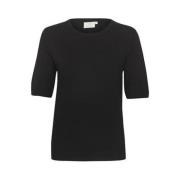 O-Neck Pullover Kortermet Genser