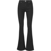 Svart Flare Swan Jeans