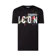 Icon Splatter Cool Sart T-Skjorte