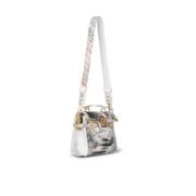 Cross Body Veske med Graffiti Print