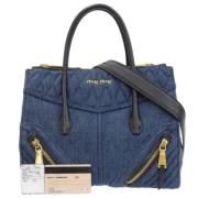 Pre-owned Fabric handbags