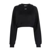 Svart Sweatshirt Aw23 Dameklær