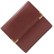 Pre-owned Leather wallets