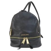 Pre-owned Leather backpacks