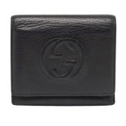 Pre-owned Leather wallets