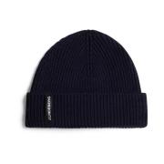 Marine Merino Beanie Lue